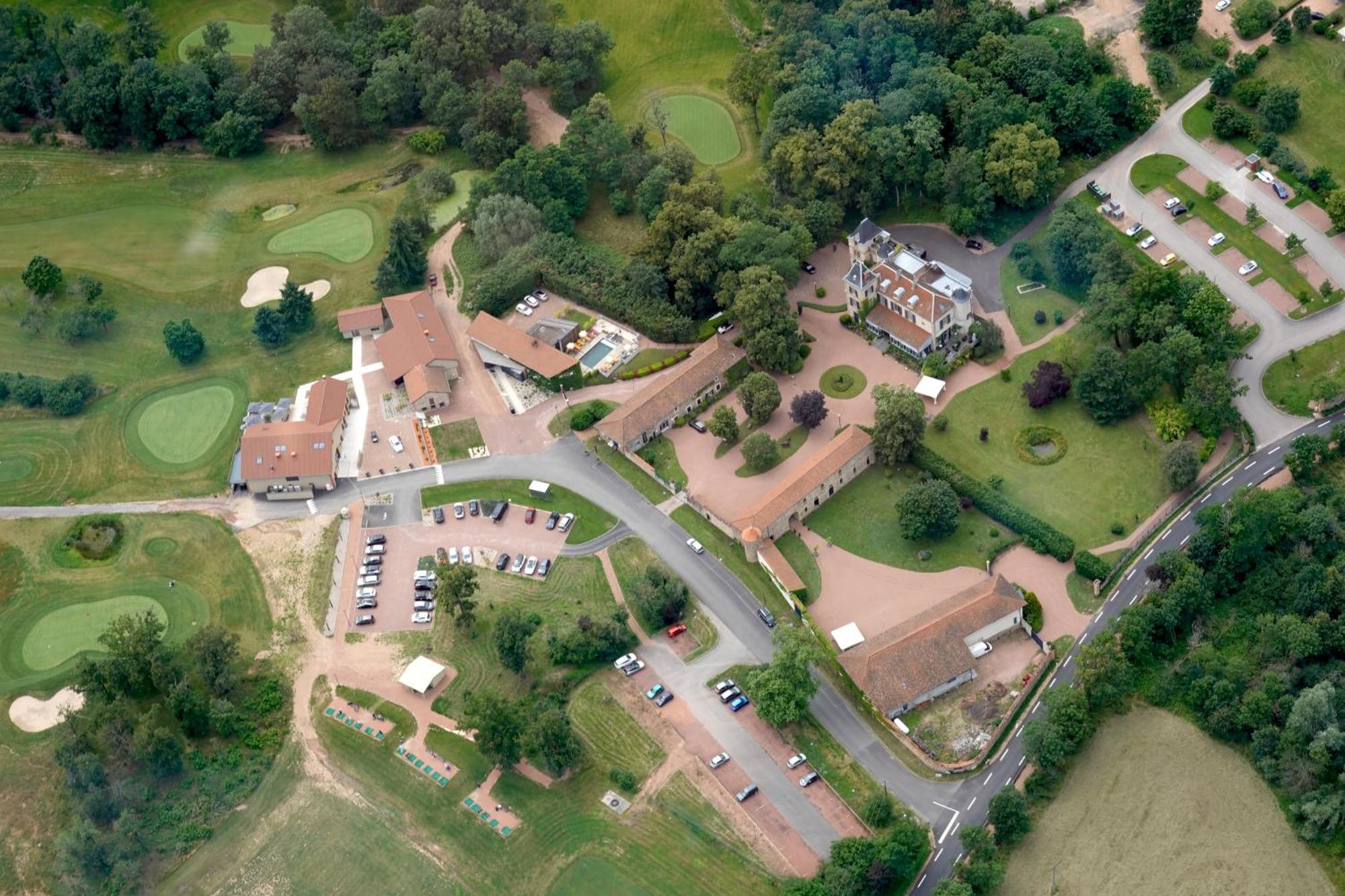 Chateau De Champlong Table Hotel **** Golf & Spa Villerest  Eksteriør bilde